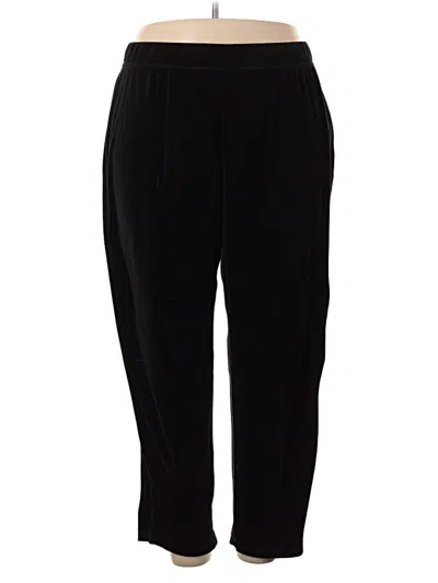 Pre-owned Faded Glory Casual Pants In Black