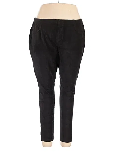 Pre-owned Faded Glory Casual Pants In Black