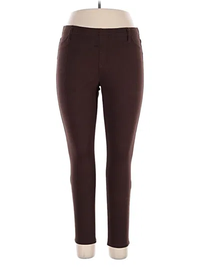 Pre-owned Faded Glory Casual Pants In Brown