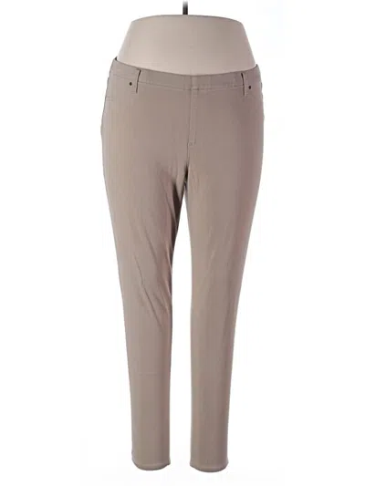 Pre-owned Faded Glory Casual Pants In Brown