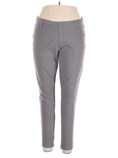 Pre-owned Faded Glory Casual Pants In Gray