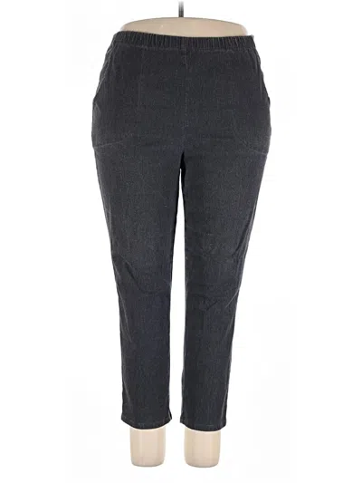 Pre-owned Faded Glory Casual Pants In Gray