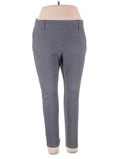 Pre-owned Faded Glory Casual Pants In Gray