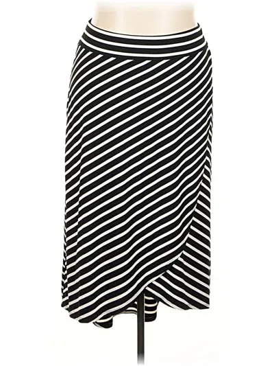 Pre-owned Faded Glory Casual Skirt In Black