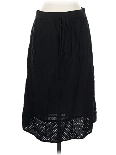 Pre-owned Faded Glory Casual Skirt In Black