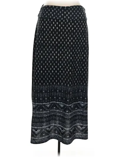 Pre-owned Faded Glory Casual Skirt In Black