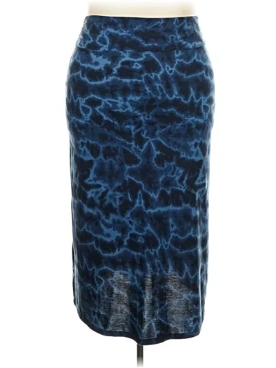 Pre-owned Faded Glory Casual Skirt In Blue