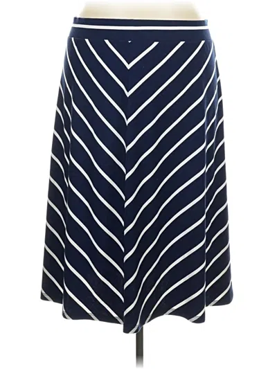 Pre-owned Faded Glory Casual Skirt In Blue