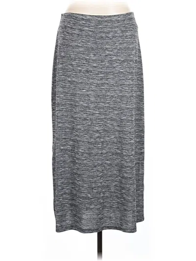 Pre-owned Faded Glory Casual Skirt In Gray