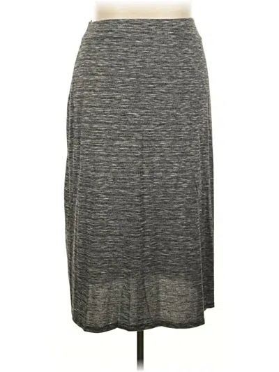 Pre-owned Faded Glory Casual Skirt In Gray