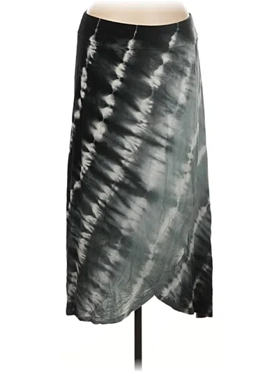 Pre-owned Faded Glory Casual Skirt In Gray