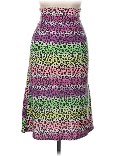 Pre-owned Faded Glory Casual Skirt In Purple