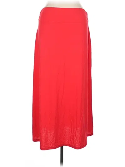 Pre-owned Faded Glory Casual Skirt In Red