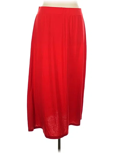 Pre-owned Faded Glory Casual Skirt In Red
