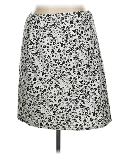 Pre-owned Faded Glory Casual Skirt In Silver