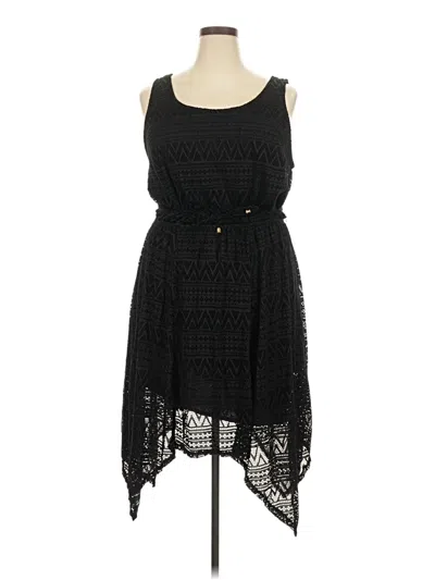 Pre-owned Faded Glory Cocktail Dress In Black