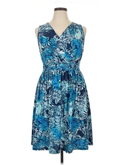 Pre-owned Faded Glory Cocktail Dress In Blue