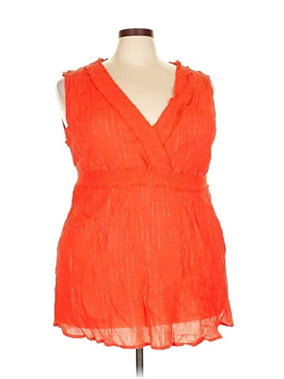 Pre-owned Faded Glory Cocktail Dress In Orange