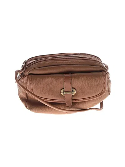 Pre-owned Faded Glory Crossbody Bag In Tan