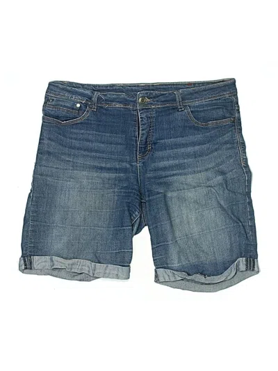 Pre-owned Faded Glory Denim Shorts In Blue