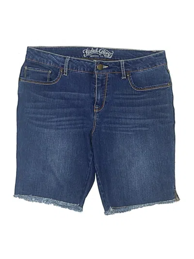 Pre-owned Faded Glory Denim Shorts In Blue