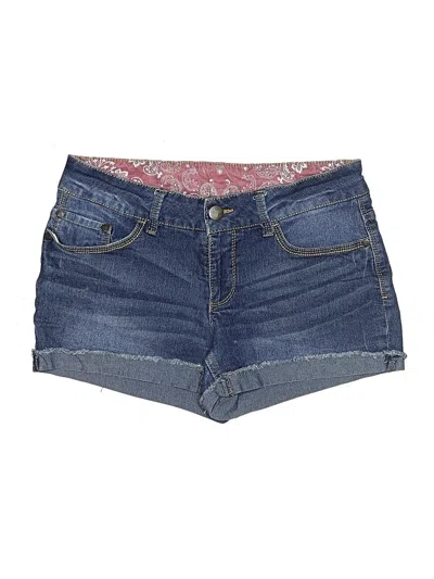 Pre-owned Faded Glory Denim Shorts In Blue