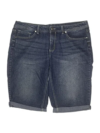 Pre-owned Faded Glory Denim Shorts In Blue