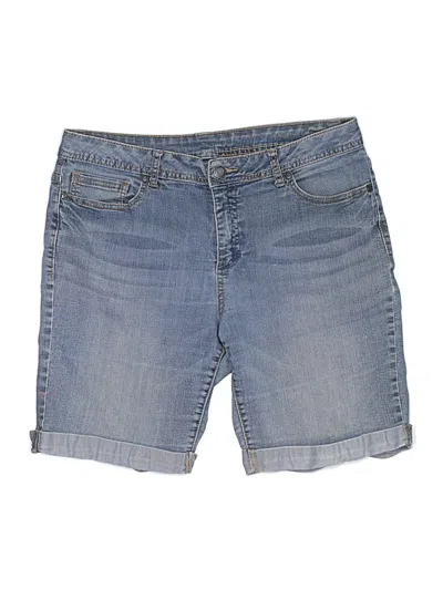Pre-owned Faded Glory Denim Shorts In Blue
