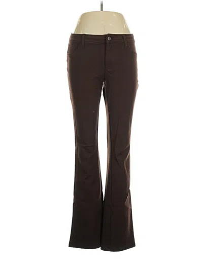 Pre-owned Faded Glory Dress Pants In Brown