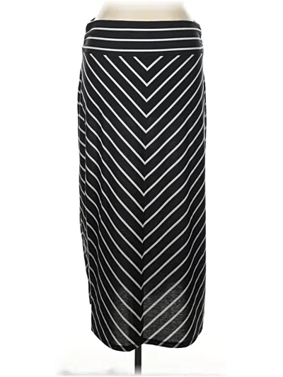 Pre-owned Faded Glory Formal Skirt In Black