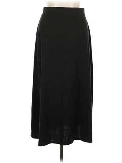 Pre-owned Faded Glory Formal Skirt In Black