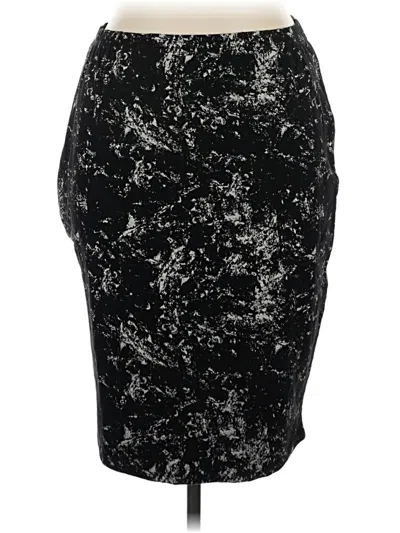 Pre-owned Faded Glory Formal Skirt In Black