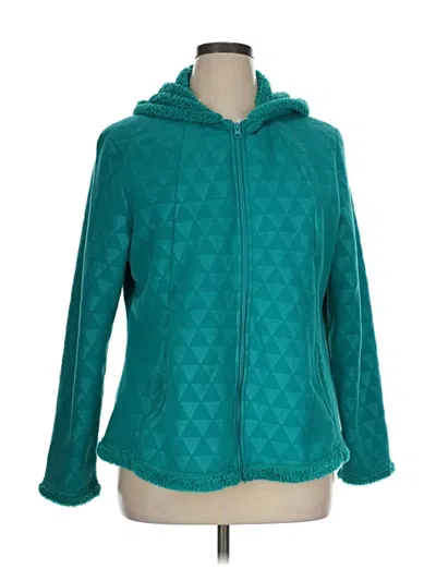 Pre-owned Faded Glory Jacket In Teal
