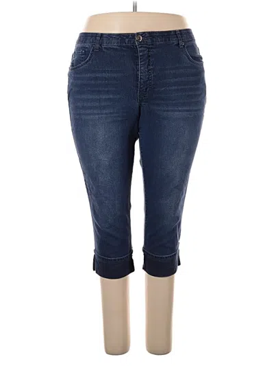 Pre-owned Faded Glory Jeggings In Blue