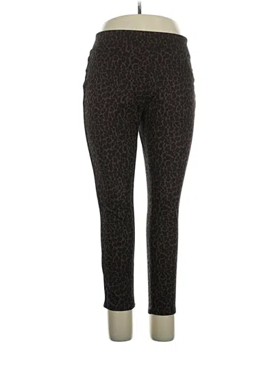 Pre-owned Faded Glory Jeggings In Brown