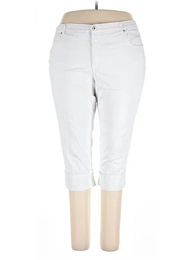 Pre-owned Faded Glory Jeggings In Silver