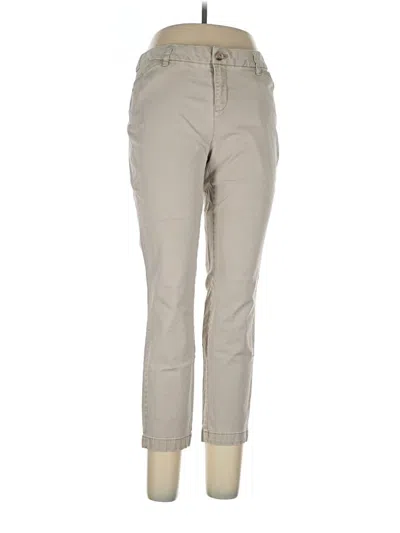 Pre-owned Faded Glory Khaki Pant In Brown