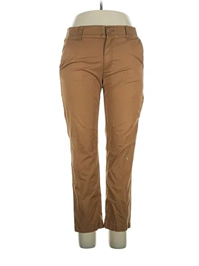 Pre-owned Faded Glory Khaki Pant In Brown