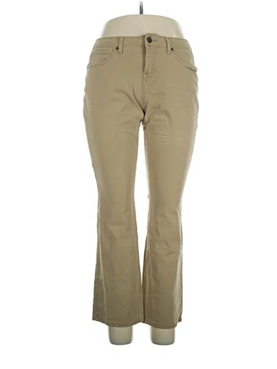 Pre-owned Faded Glory Khaki Pant In Brown