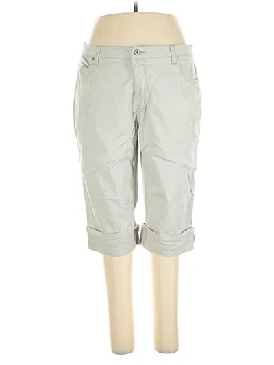 Pre-owned Faded Glory Khaki Pant In Green