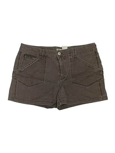 Pre-owned Faded Glory Khaki Shorts In Brown