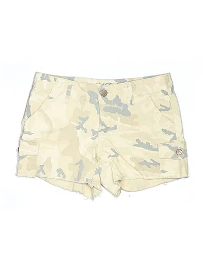 Pre-owned Faded Glory Khaki Shorts In Gold