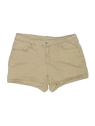 Pre-owned Faded Glory Khaki Shorts In Tan