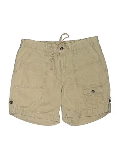 Pre-owned Faded Glory Khaki Shorts In Tan