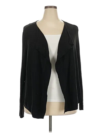 Pre-owned Faded Glory Kimono In Black