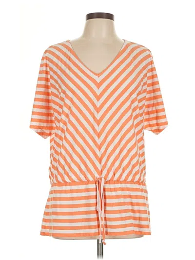 Pre-owned Faded Glory Kimono In Orange