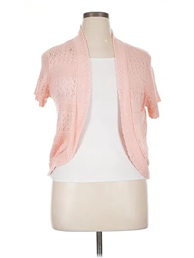 Pre-owned Faded Glory Kimono In Pink