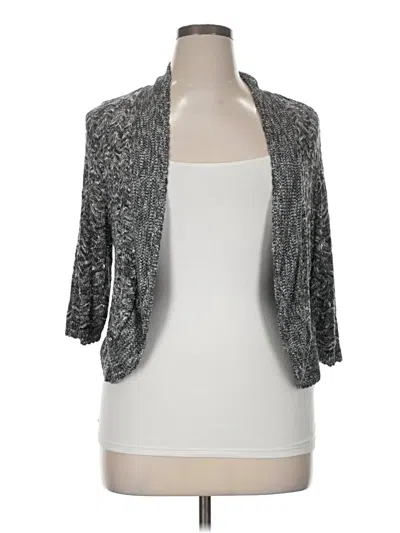 Pre-owned Faded Glory Kimono In Silver