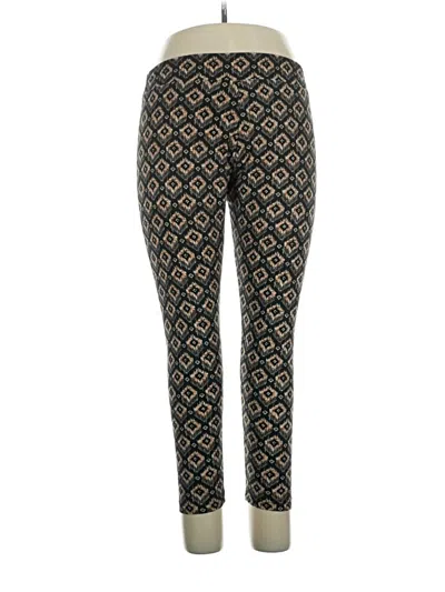 Pre-owned Faded Glory Leggings In Gold