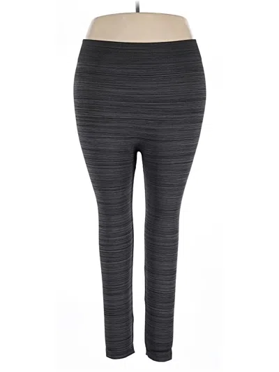 Pre-owned Faded Glory Leggings In Gray